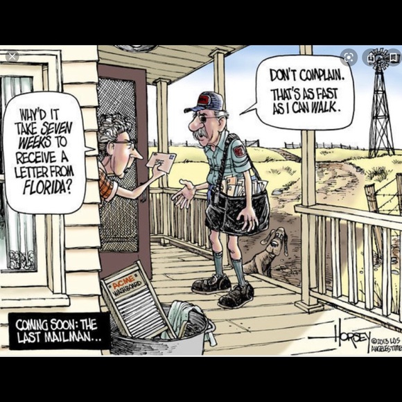 Mail Delivery is Slow Please Be Patient - Picture 3 of 3